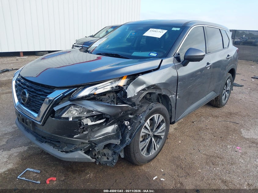 VIN 5N1AT3BA7MC774359 2021 NISSAN ROGUE SV FWD
