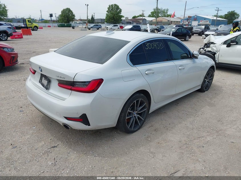 Vin: 3mw5r7j02l8b29237, lot: 45578911, bmw 330i xdrive 20204