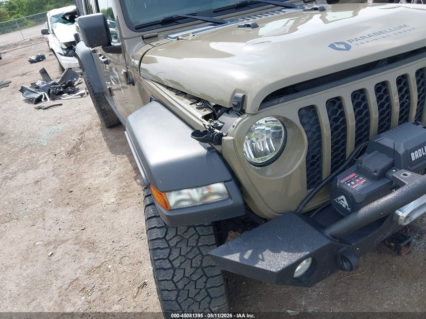2020 Jeep Gladiator Sport S 4X4 VIN: 1C6JJTAGXLL167796 Lot: 45081395