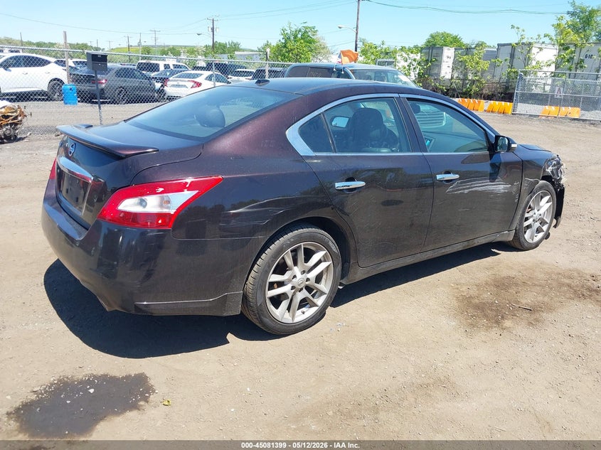 Vin: 1n4aa5ap8bc800644, lot: 45578962, nissan maxima 3.5 sv 20114