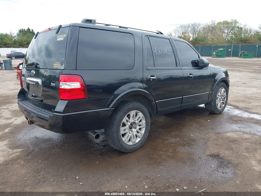 Vin: 1fmju2a53bef06423, lot: 45579018, ford expedition limited 20114