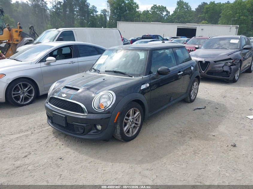 Vin: wmwsv3c51dt396797, lot: 45579020, mini hardtop cooper s 20132