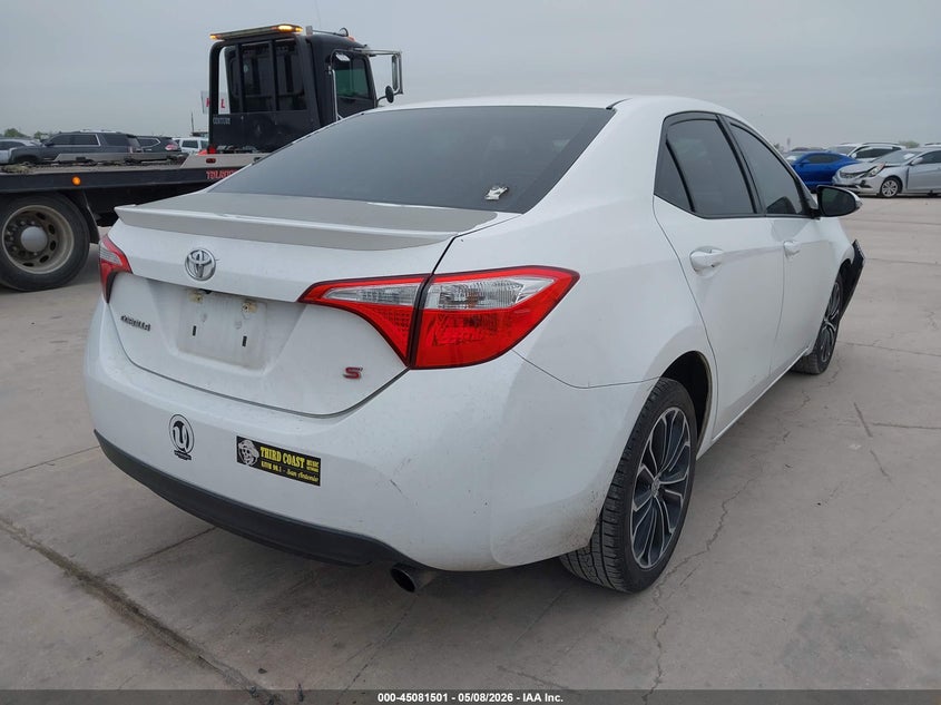 2016 TOYOTA COROLLA auction photo 4