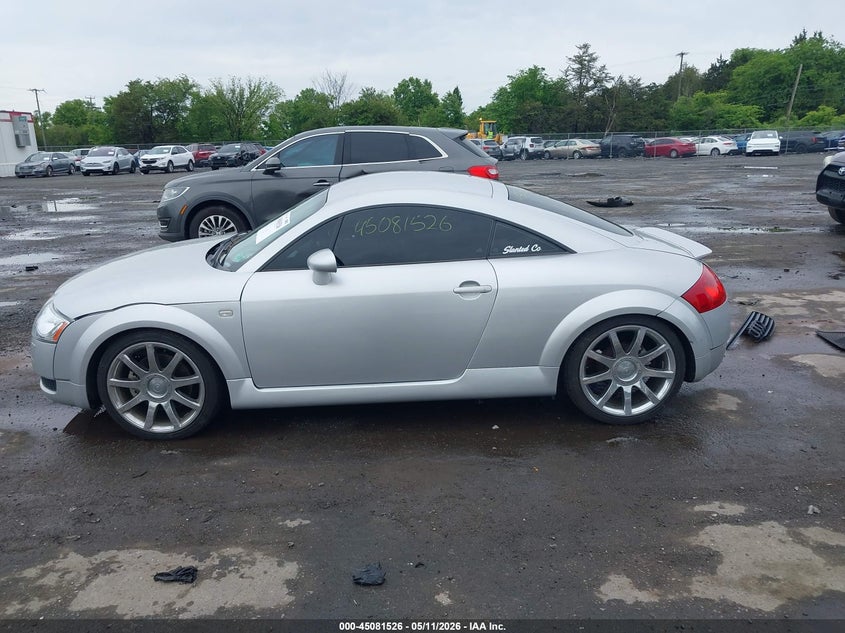 2000 Audi Tt VIN: TRUUC28N1Y1055587 Lot: 45081526