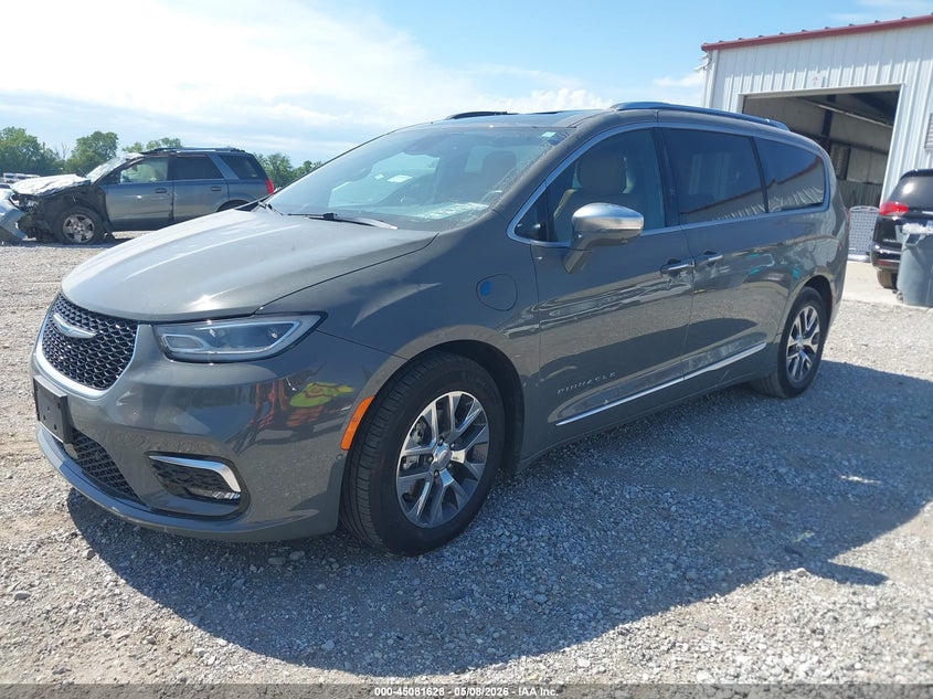 Vin: 2c4rc1n7xmr529283, lot: 45579191, chrysler pacifica hybrid pinnacle 20212