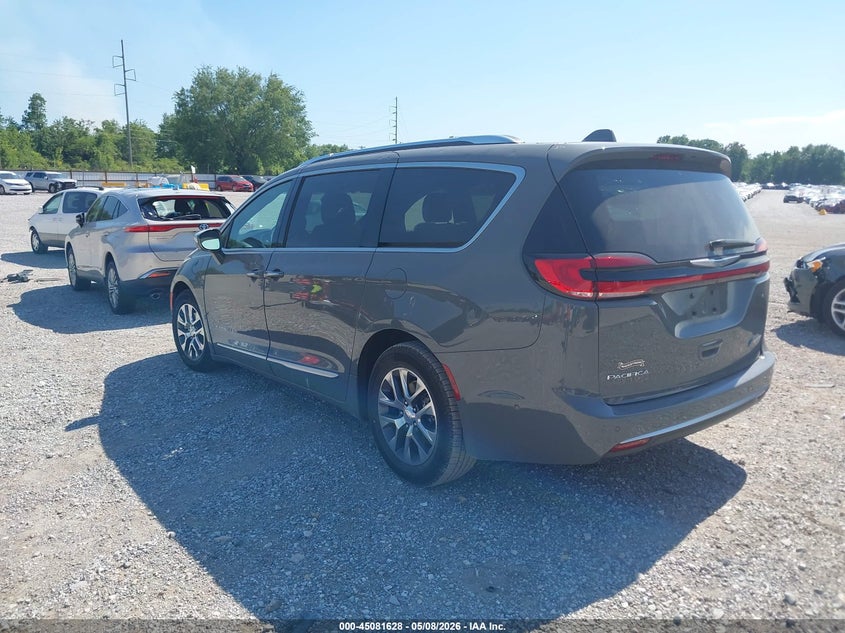 Vin: 2c4rc1n7xmr529283, lot: 45579191, chrysler pacifica hybrid pinnacle 20213