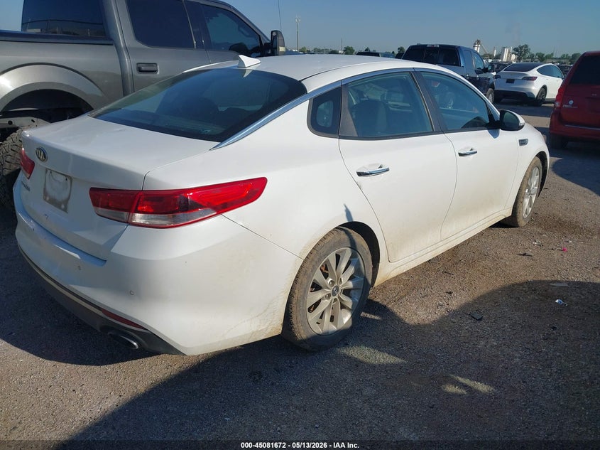 Vin: 5xxgt4l39jg264966, lot: 45579235, kia optima lx 20184