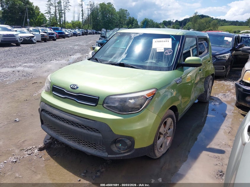 Vin: kndjn2a23j7890312, lot: 45579254, kia soul 20182