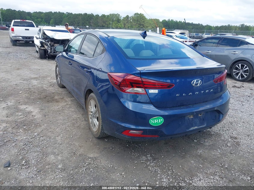 VIN 5NPD84LF6LH523371 2020 HYUNDAI ELANTRA SEL