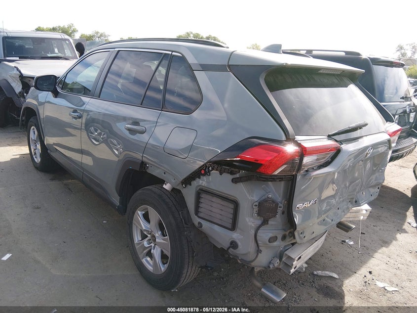 VIN 2T3W1RFVXMW152366 2021 TOYOTA RAV4 XLE