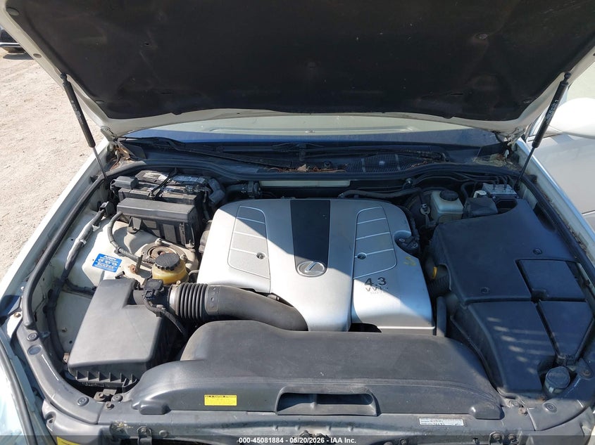 2002 Lexus Ls 430 VIN: JTHBN30FX20066802 Lot: 45081884