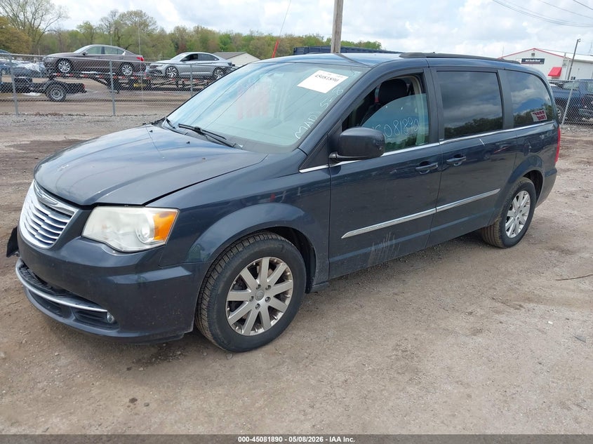 Vin: 2c4rc1bg7dr745189, lot: 45579453, chrysler town & country touring 20132