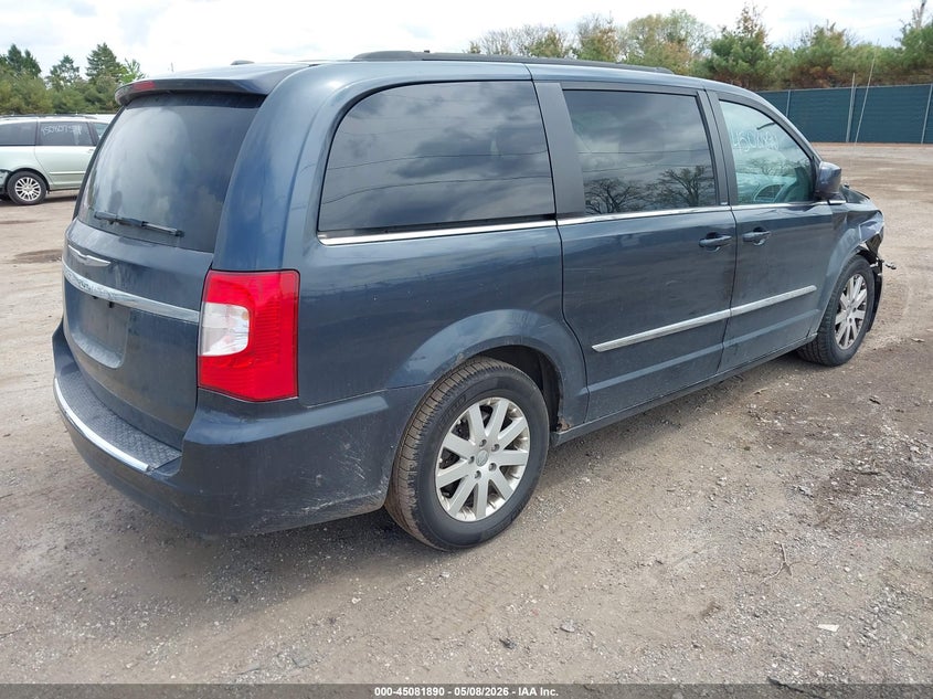 Vin: 2c4rc1bg7dr745189, lot: 45579453, chrysler town & country touring 20134