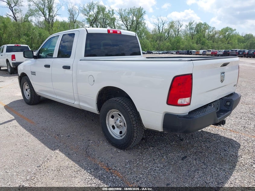 Vin: 1c6rr6fg4hs614805, lot: 45579515, ram 1500 tradesman  4x2 6'4 box 20173