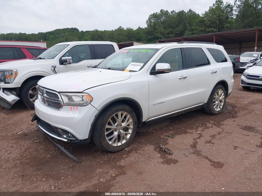 Vin: 1c4sdhet5fc817521, lot: 45579573, dodge durango citadel 20152