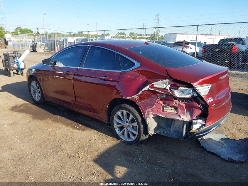 2015 CHRYSLER 200 auction photo 3