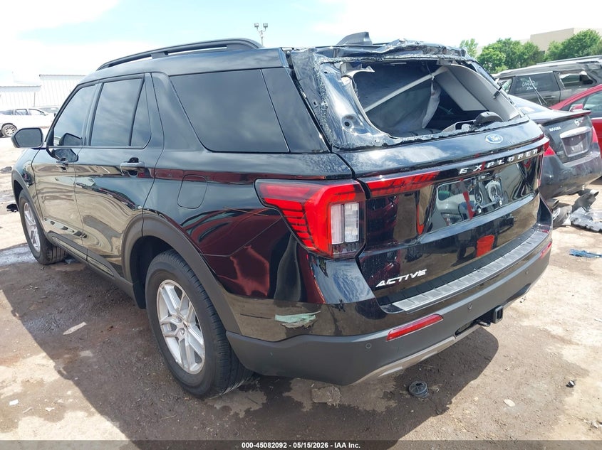 Vin: 1fmuk7dh7tgb42907, lot: 45579655, ford explorer active 20263