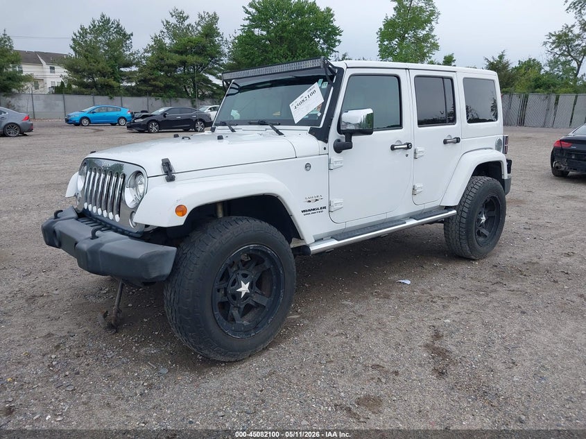 2017 Jeep Wrangler Unlimited Sahara 4x4 1C4BJWEG3HL664737 photo 1