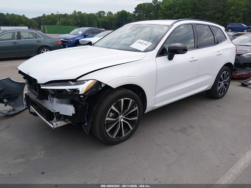 Vin: yv4l12rl4r1739251, lot: 45579846, volvo xc60 b5 plus dark theme 20242