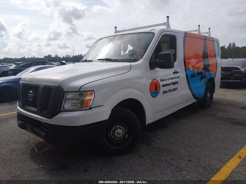 Vin: 1n6bf0kl6fn809235, lot: 45579868, nissan nv cargo nv1500 s v6 20152