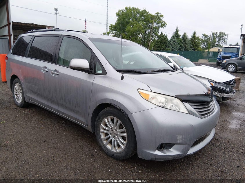 Vin: 5tdyk3dc4cs262480, lot: 45580041, toyota sienna xle v6 8 passenger 2012 img_1