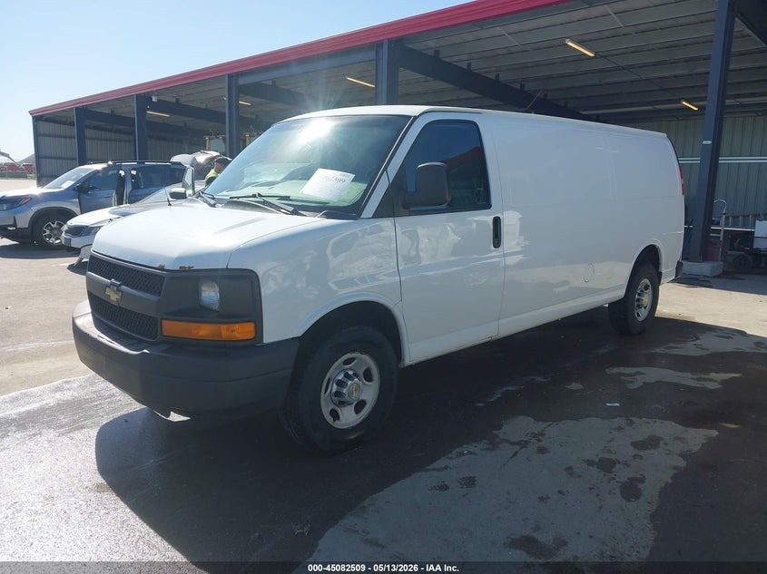 Vin: 1gczgucg5e1157060, lot: 45580072, chevrolet express 3500 work van 20142