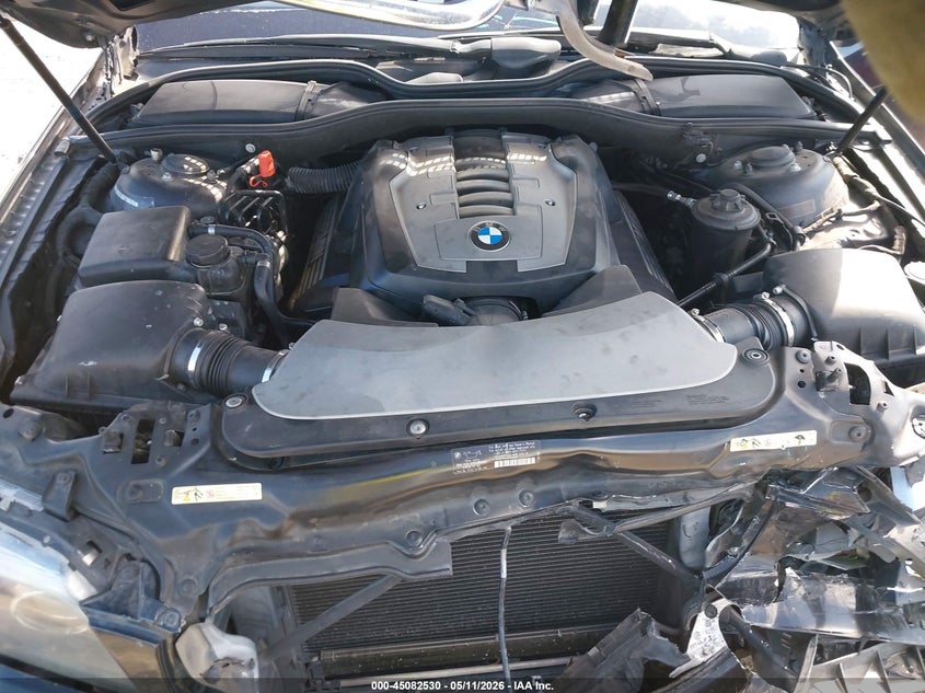 2008 BMW 750Li VIN: WBAHN83538DT78678 Lot: 45082530