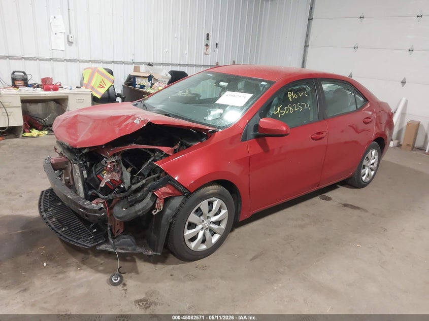 2014 Toyota Corolla Le 5YFBURHE9EP141390 photo 1