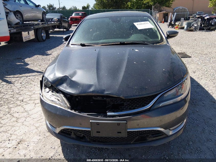 2015 CHRYSLER 200 SEDAN 3.6L V-6 DOHC, VVT, 295HP