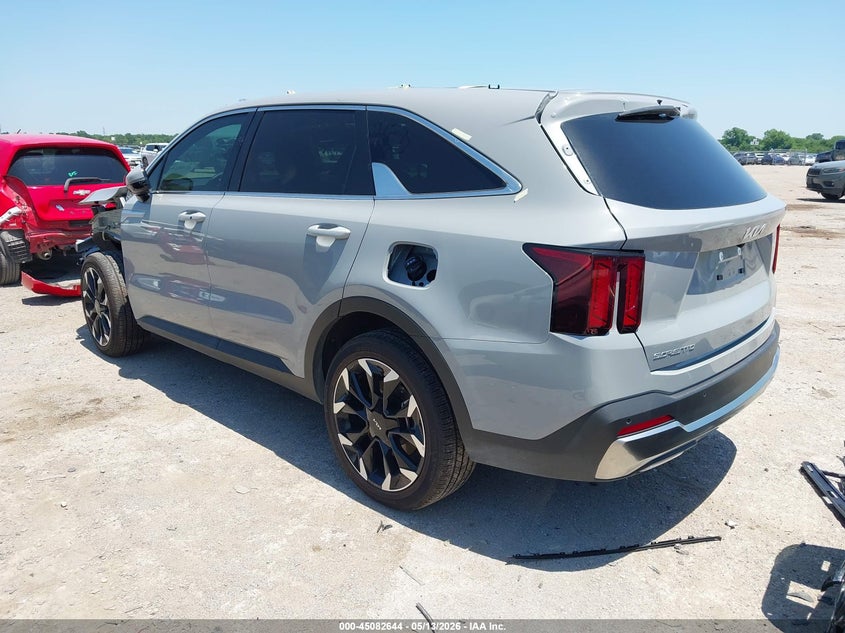 Vin: 5xyrh4jf6tg416689, lot: 45580207, kia sorento ex 20263