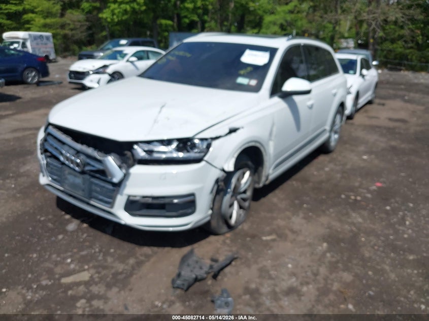 Vin: wa1laaf70hd051517, lot: 45580277, audi q7 3.0t premium 20172