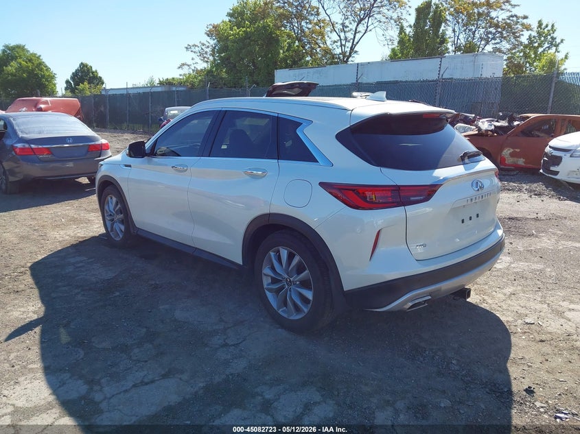 Vin: 3pcaj5cb7nf119703, lot: 45580286, infiniti qx50 essential awd 20223
