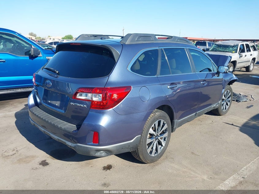 Vin: 4s4bsbnc5f3239354, lot: 45580292, subaru outback 2.5i limited 20154