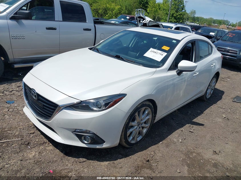Vin: jm1bm1w33f1236830, lot: 45580321, mazda mazda3 s grand touring 20152