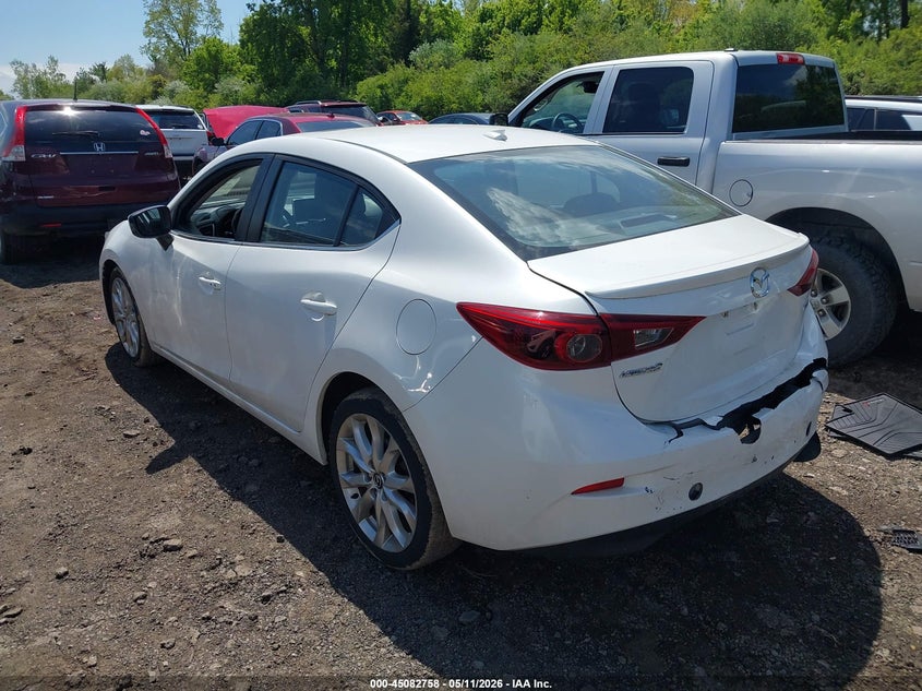 Vin: jm1bm1w33f1236830, lot: 45580321, mazda mazda3 s grand touring 20153