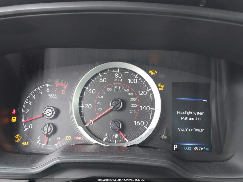 2022 Toyota Corolla Cross Le VIN: 7MUCAABG2NV006256 Lot: 45082794