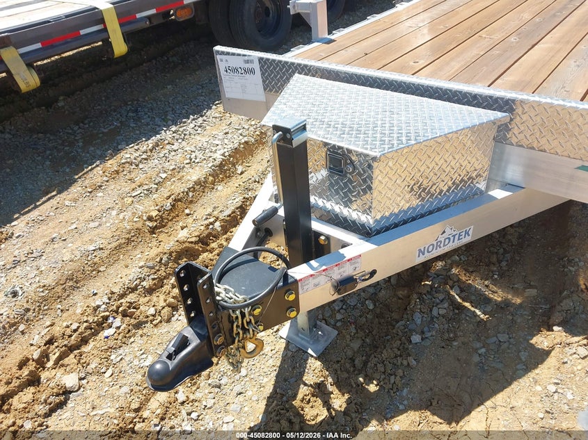 VIN 2NDT82200SA000379 2025 NORDTEK UTILITY TRAILER