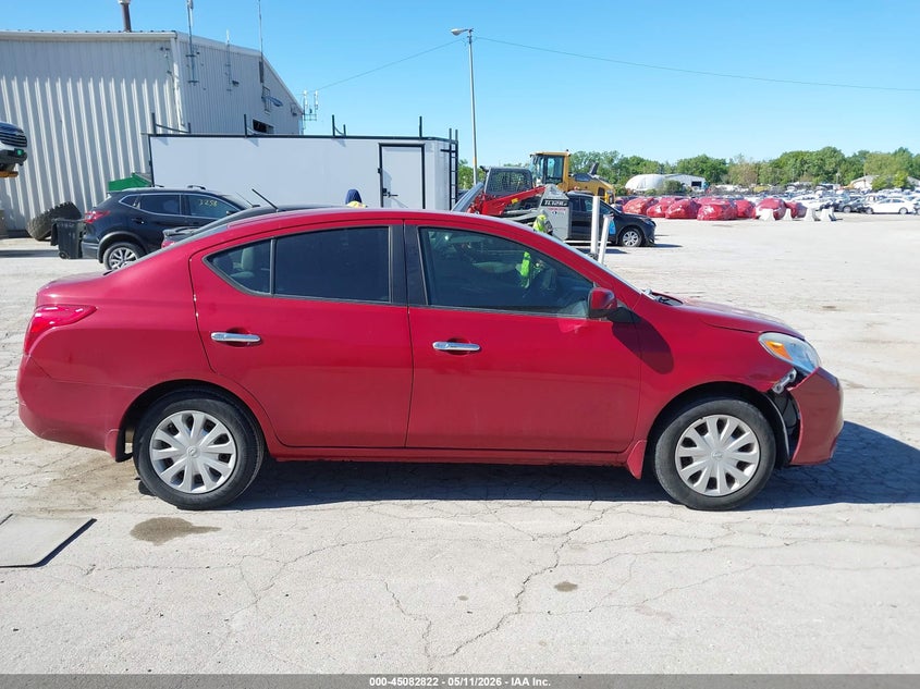 2012 NISSAN VERSA SEDAN 1.6L I-4 DOHC, VVT, 109HP