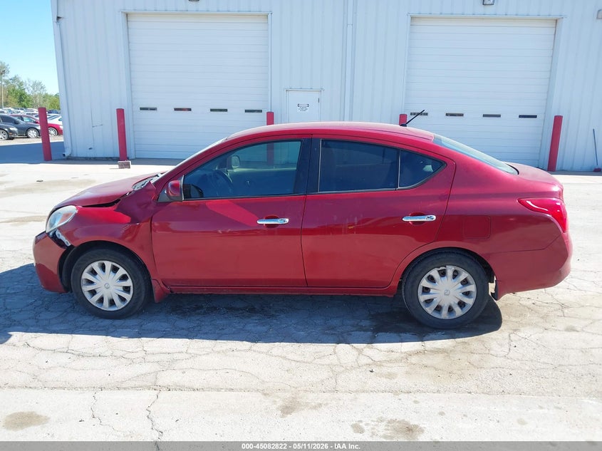 2012 NISSAN VERSA SEDAN 1.6L I-4 DOHC, VVT, 109HP