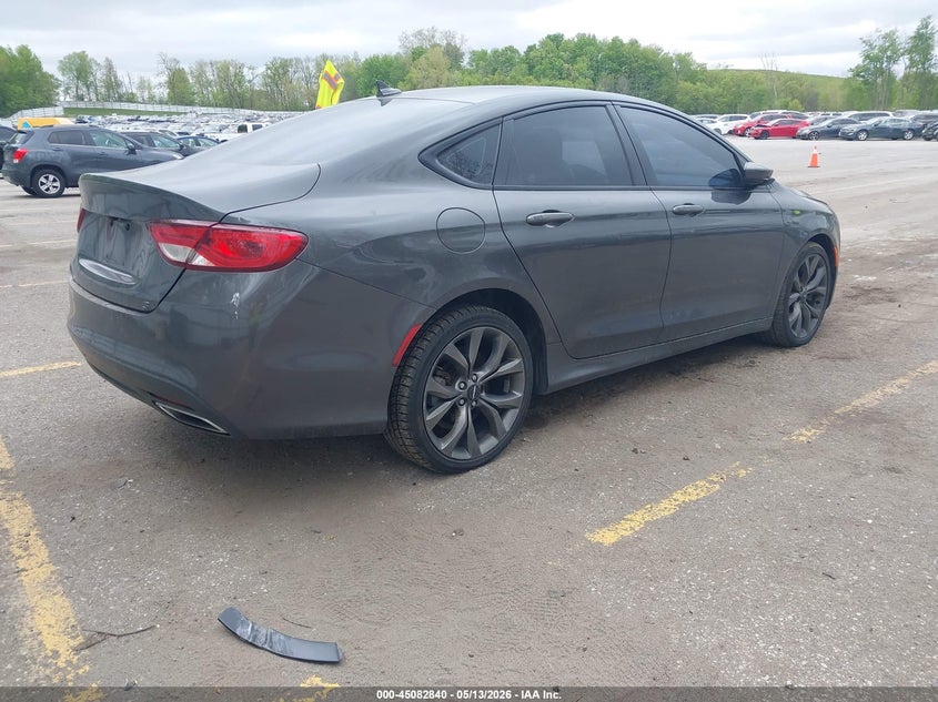 Vin: 1c3cccbg7fn551462, lot: 45580403, chrysler 200 s 20154