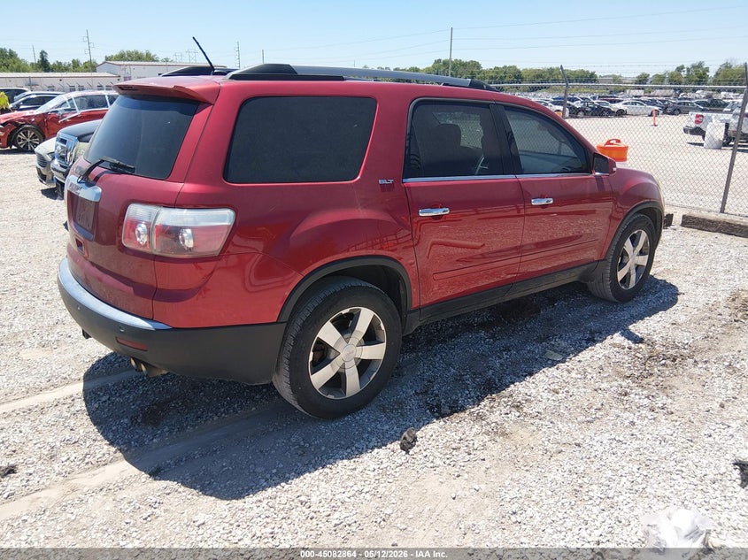 Vin: 1gkkrred7cj224366, lot: 45580427, gmc acadia slt-1 20124