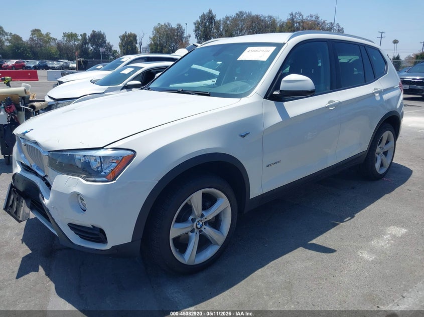 Vin: 5uxwz7c5xh0u46635, lot: 45580483, bmw x3 sdrive28i 20172