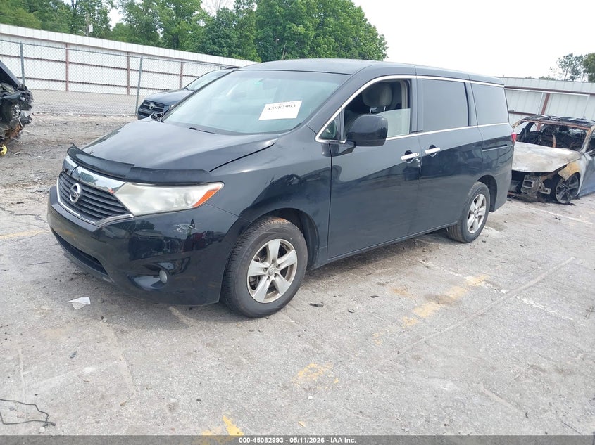 Vin: jn8ae2kp6d9070961, lot: 45580556, nissan quest sv 20132