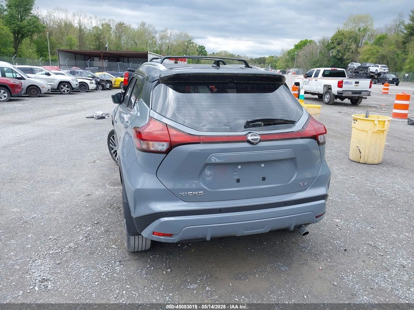 VIN 3N1CP5CV2NL501093 2022 NISSAN KICKS SV XTRONIC CVT