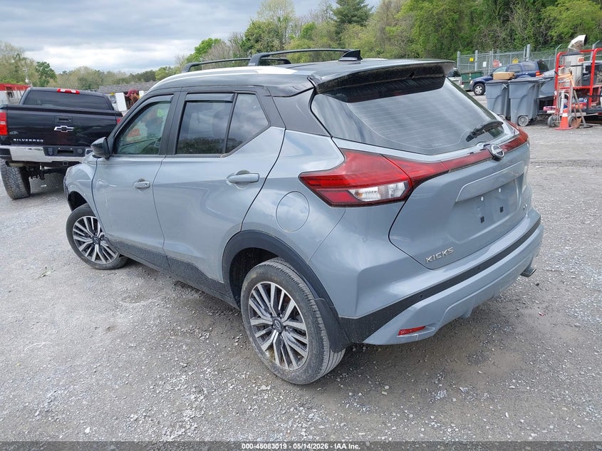 VIN 3N1CP5CV2NL501093 2022 NISSAN KICKS SV XTRONIC CVT
