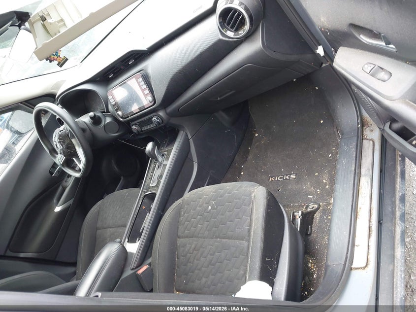 VIN 3N1CP5CV2NL501093 2022 NISSAN KICKS SV XTRONIC CVT
