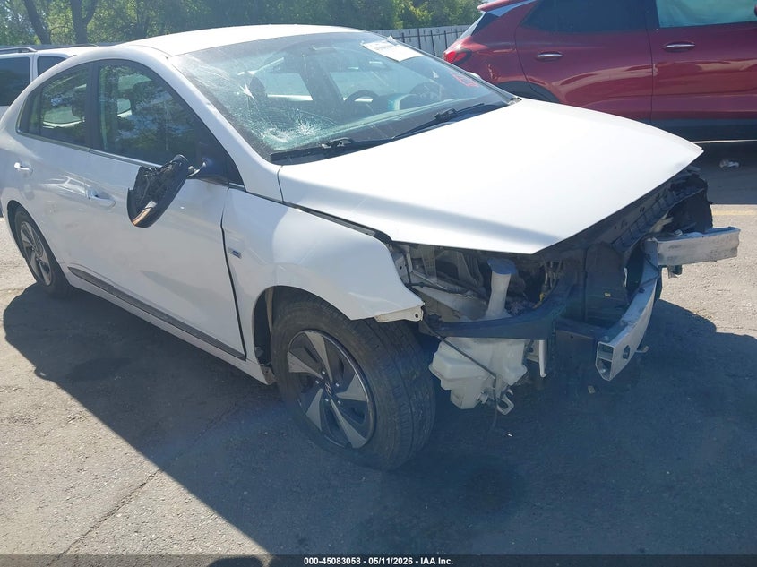 2018 Hyundai Ioniq Hybrid Sel VIN: KMHC75LCXJU071711 Lot: 45083058
