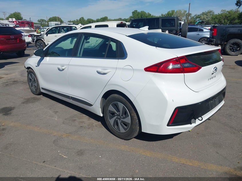 2018 HYUNDAI IONIQ HYBRID auction photo 3