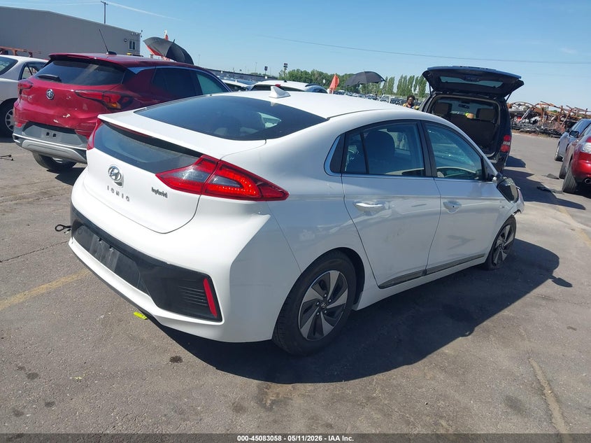 2018 HYUNDAI IONIQ HYBRID auction photo 4
