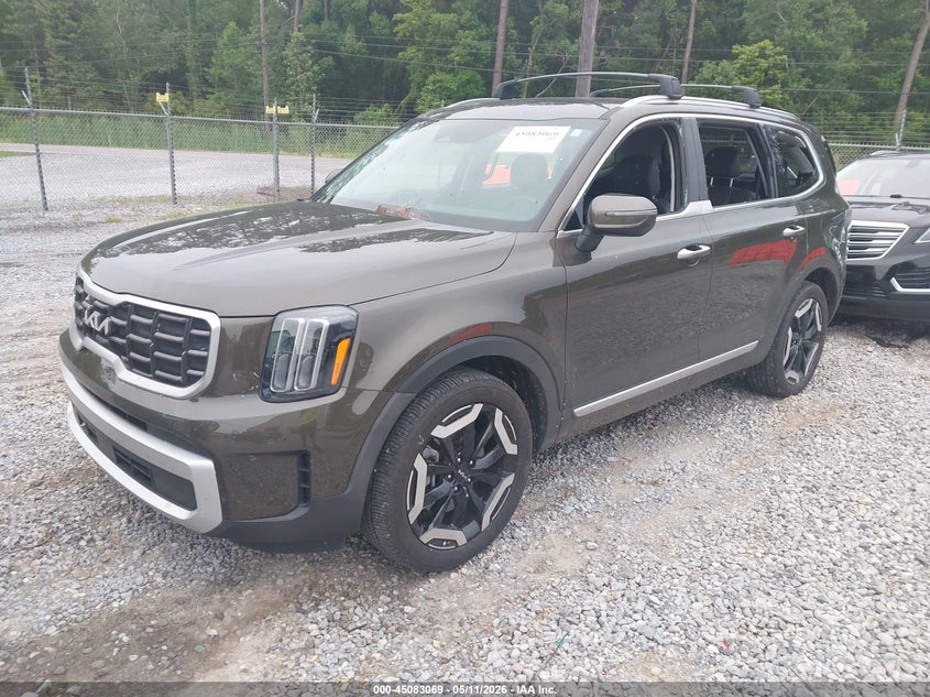 2025 Kia Telluride S 5XYP64GC1SG573832 photo 1
